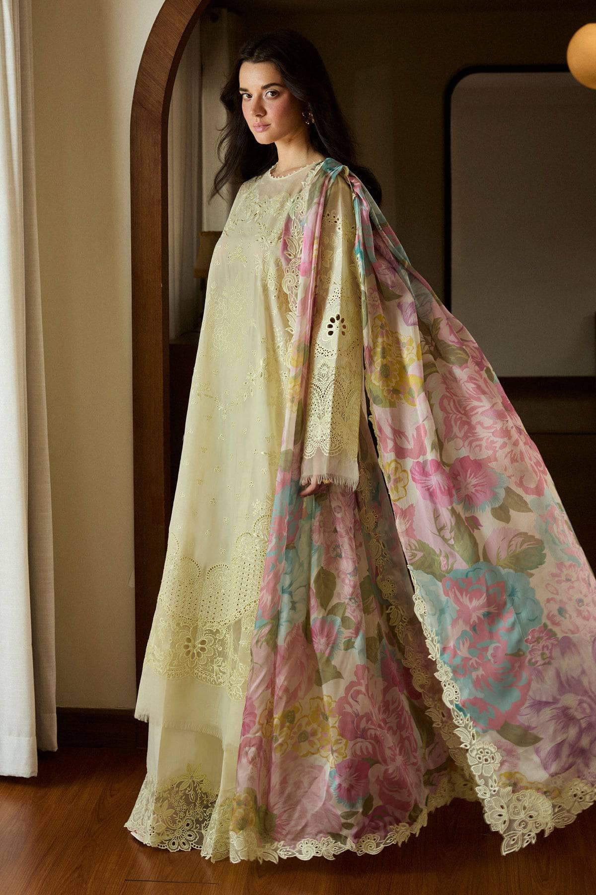 Zara Shahjahan Lawn Pakistani Suit Zara Shahjahan Lawn 25/Kaori-1B