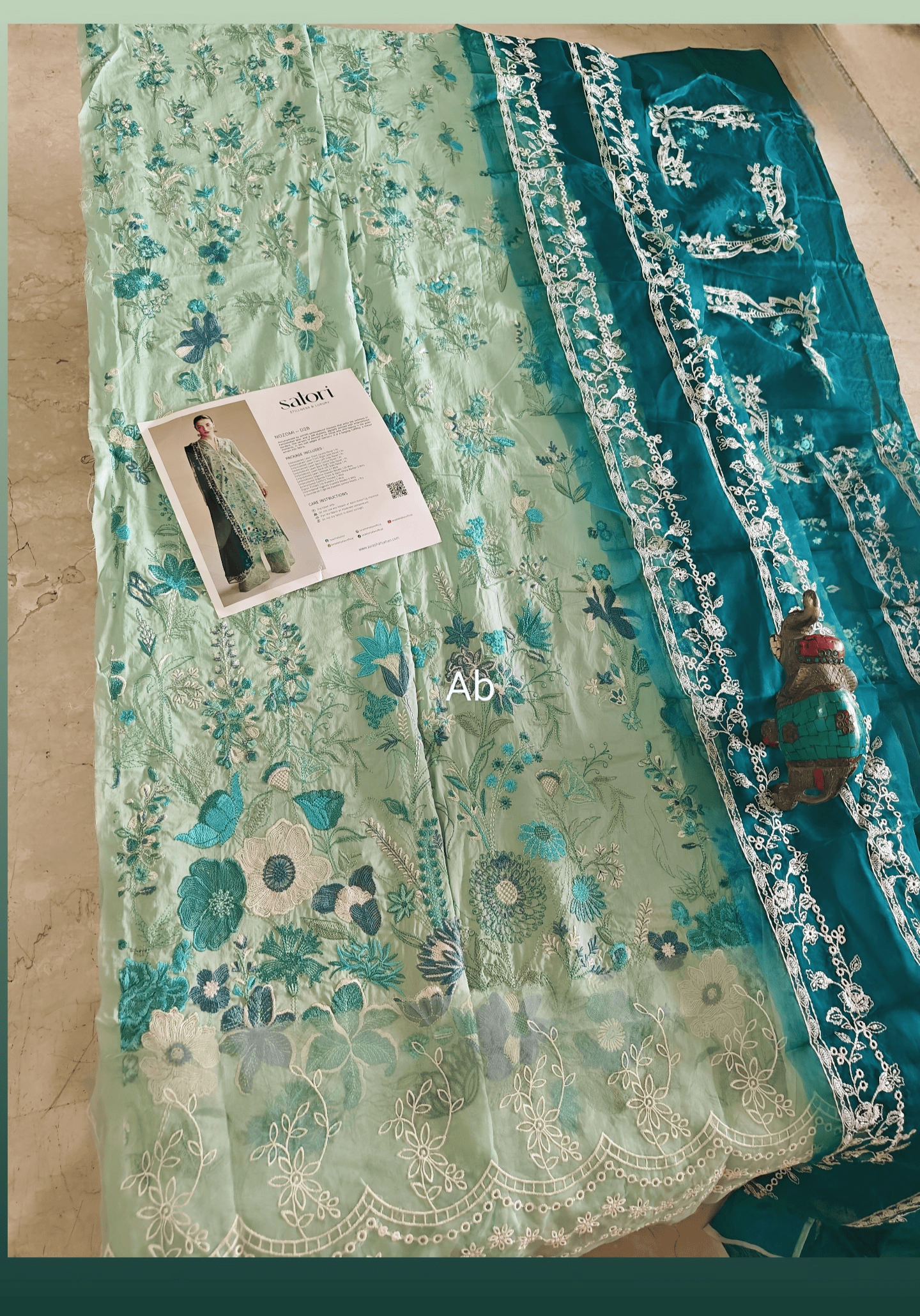 Open Pic/Sale‼️Zara Shahjahan Lawn/Nozomi-2B