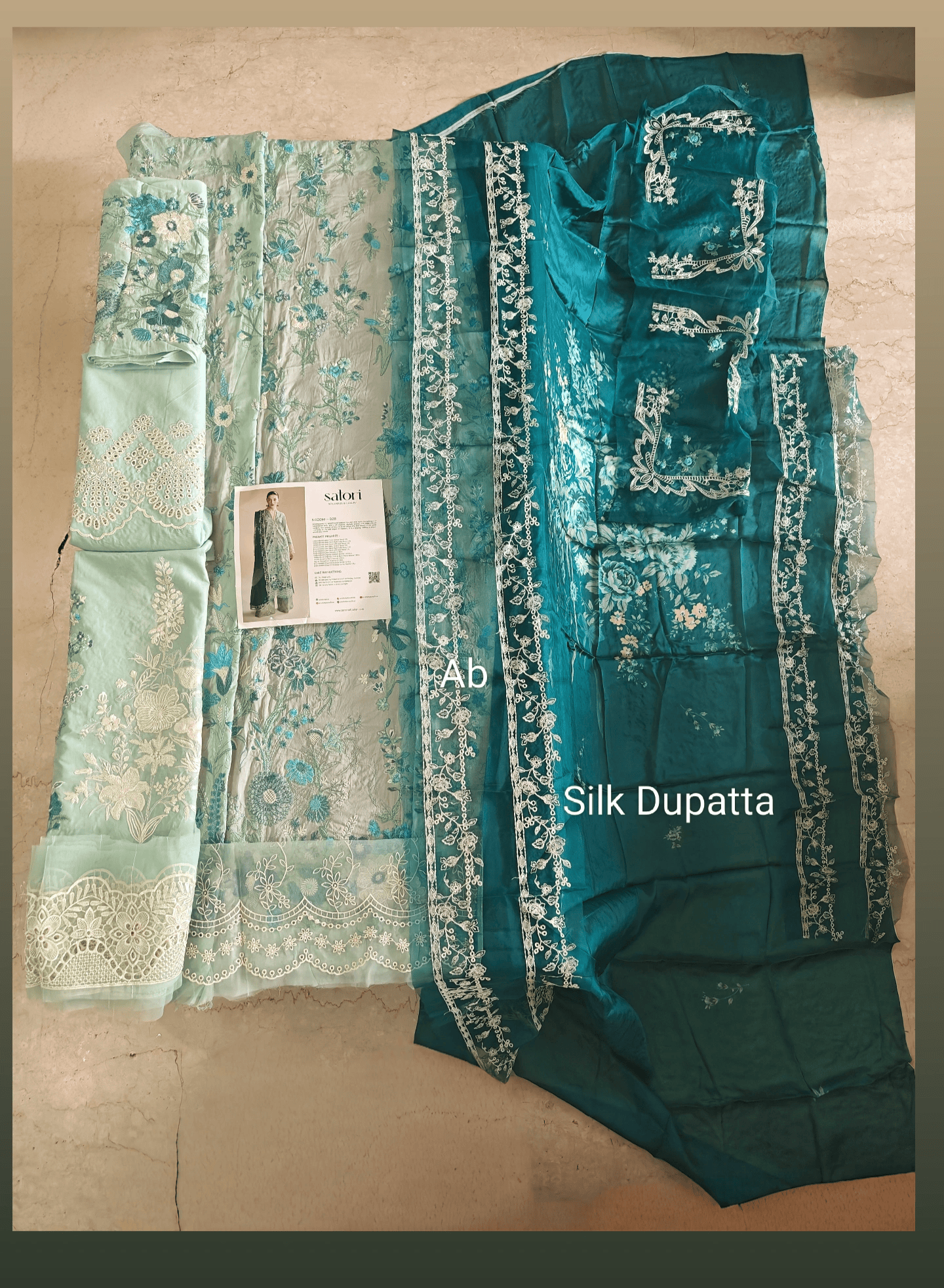 Open Pic/Sale‼️Zara Shahjahan Lawn/Nozomi-2B