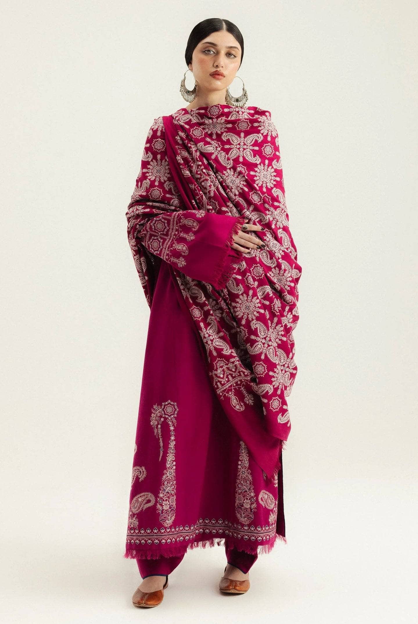 Restocked/Zara Shahjahan Winter 25/Gulmeer