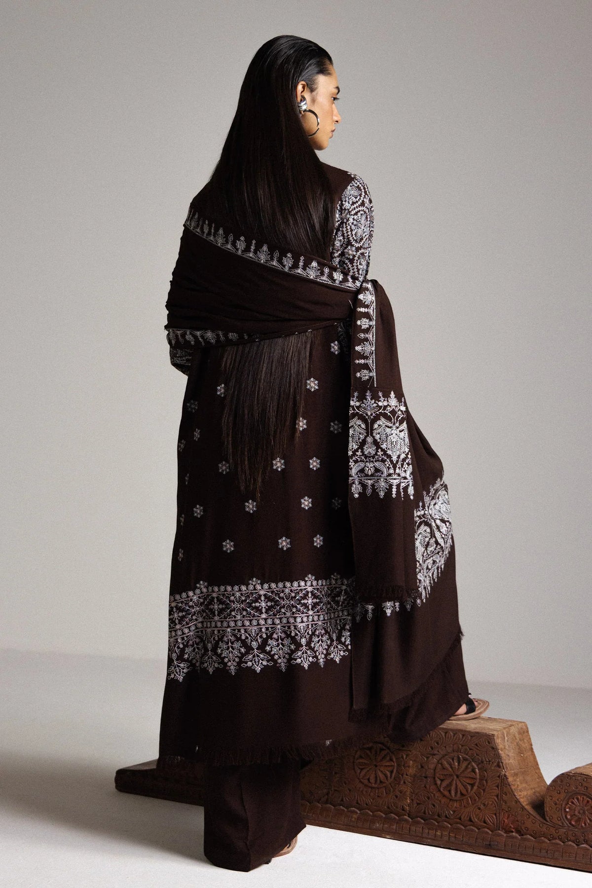 Hot🔥Seller/Zara Shahjahan Winter 26/Aqeeq-D1