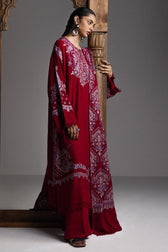 Zara Shahjahan Winter 26/Qirmiz-D-7