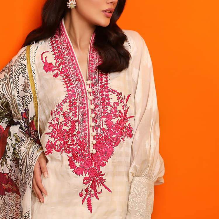 Sana Safinaz Pre-Fall Embroidered Collection 2019 – 03