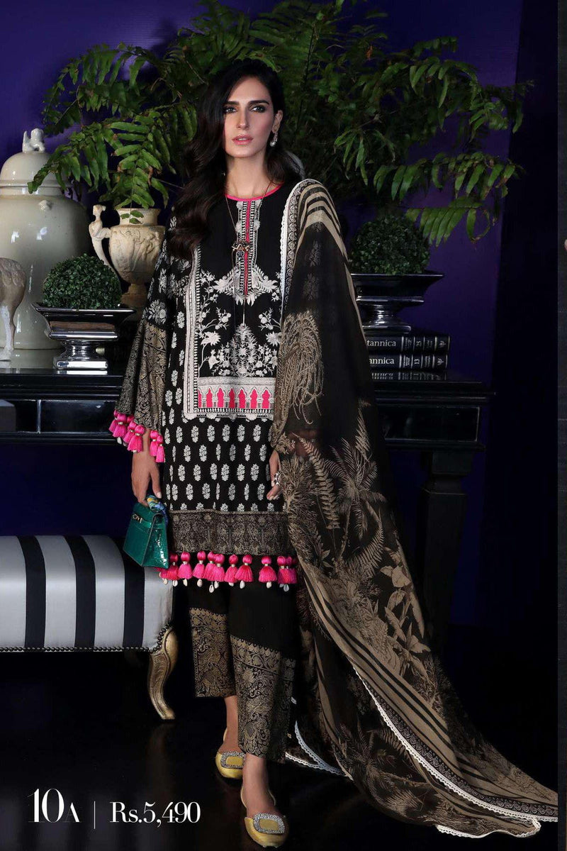 Sana Safinaz Pre-Fall Embroidered Collection 2019 – 10A