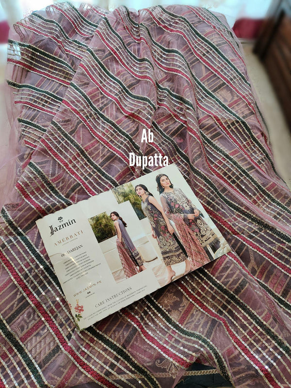 Open Pics|Jazmin Amerrati Chiffon 2020/06/Darejan - AWWALBOUTIQUE