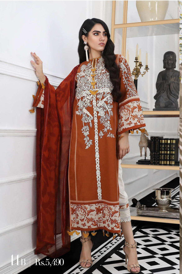 Sana Safinaz Pre-Fall Embroidered Collection 2019 – 11B