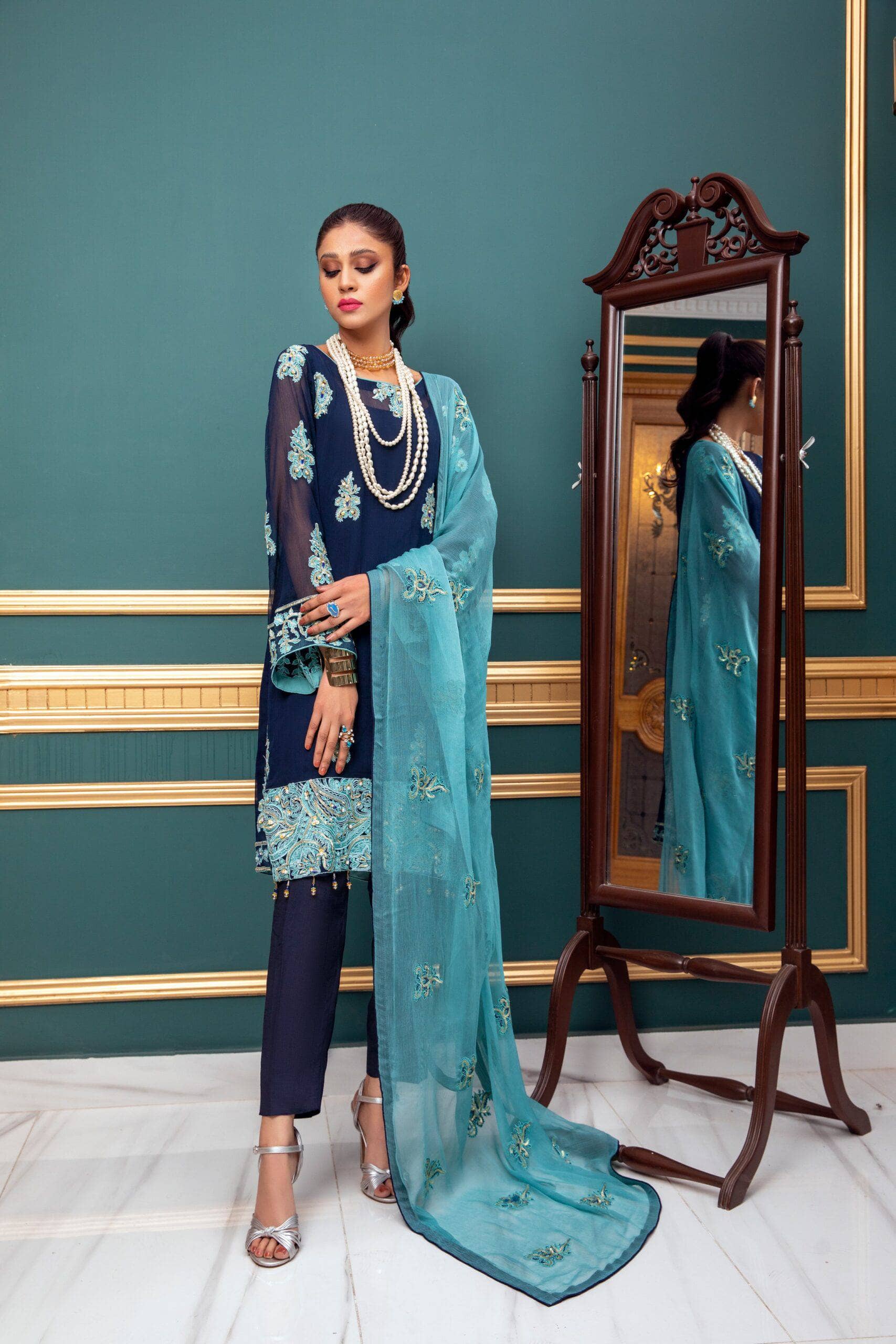 Meraki Chiffon by Z.S Textiles/ MEC 12