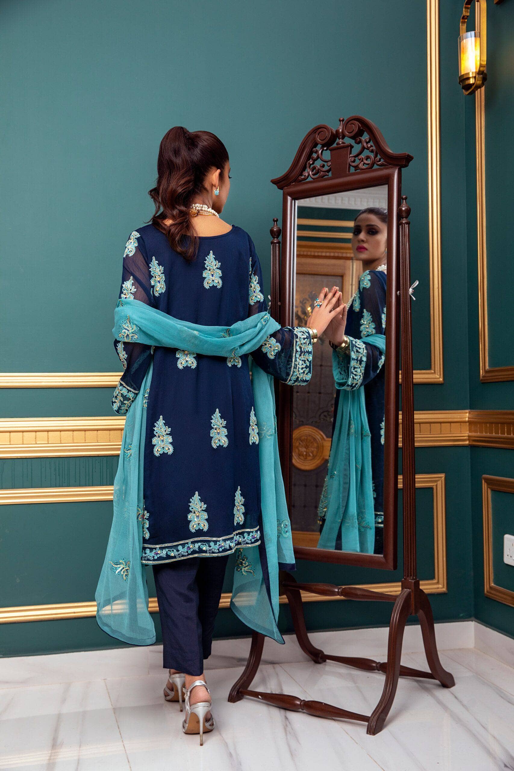 Meraki Chiffon by Z.S Textiles/ MEC 12