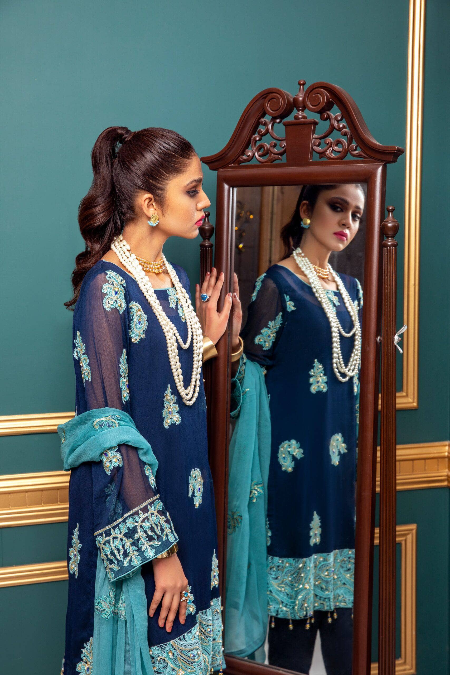 Meraki Chiffon by Z.S Textiles/ MEC 12