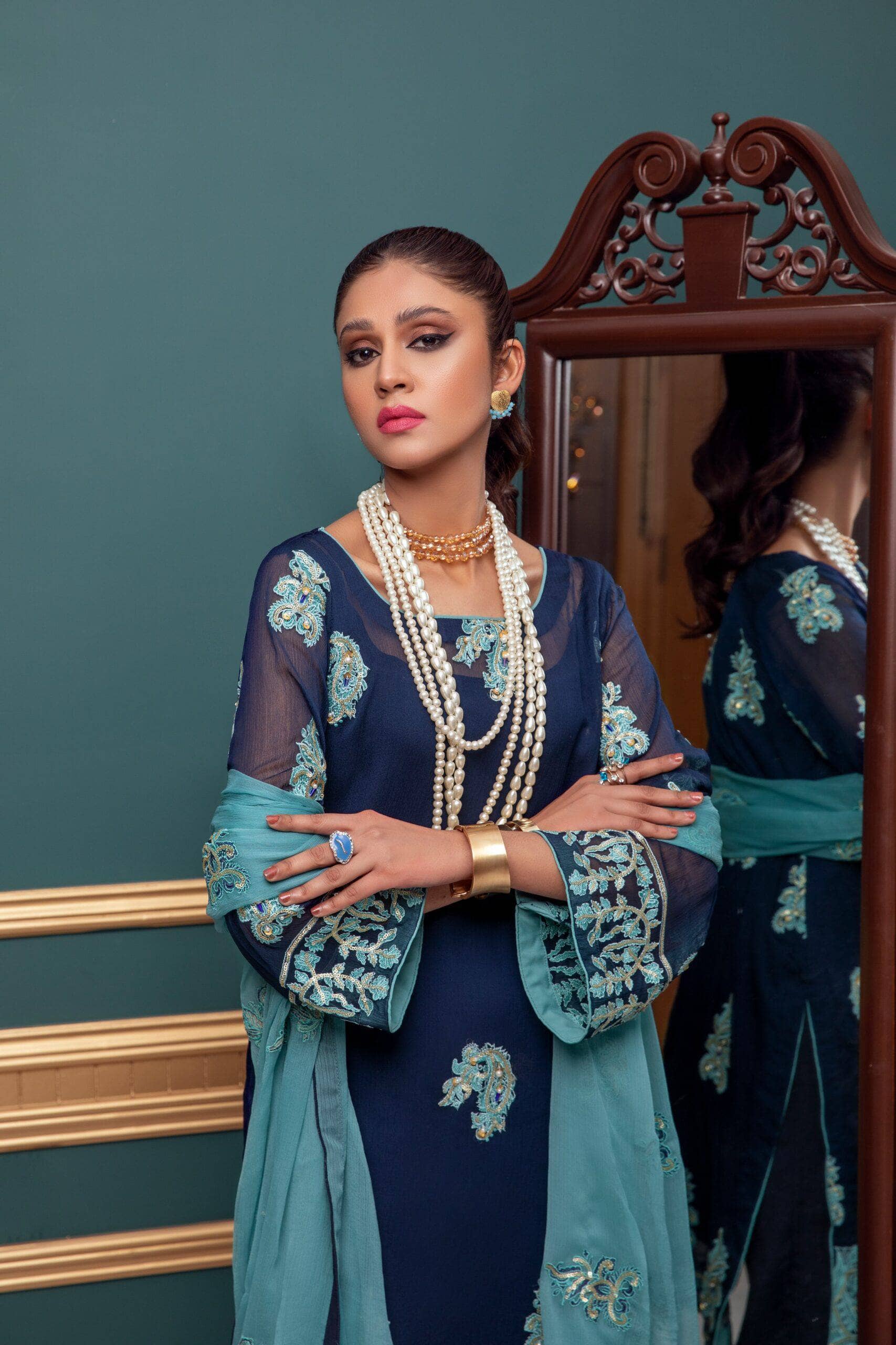 Meraki Chiffon by Z.S Textiles/ MEC 12