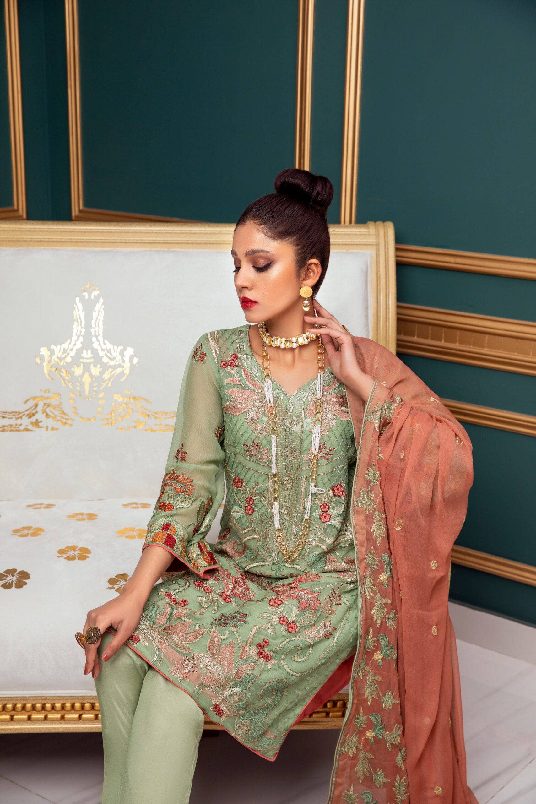 Meraki Chiffon by Z.S Textiles/ MEC 14