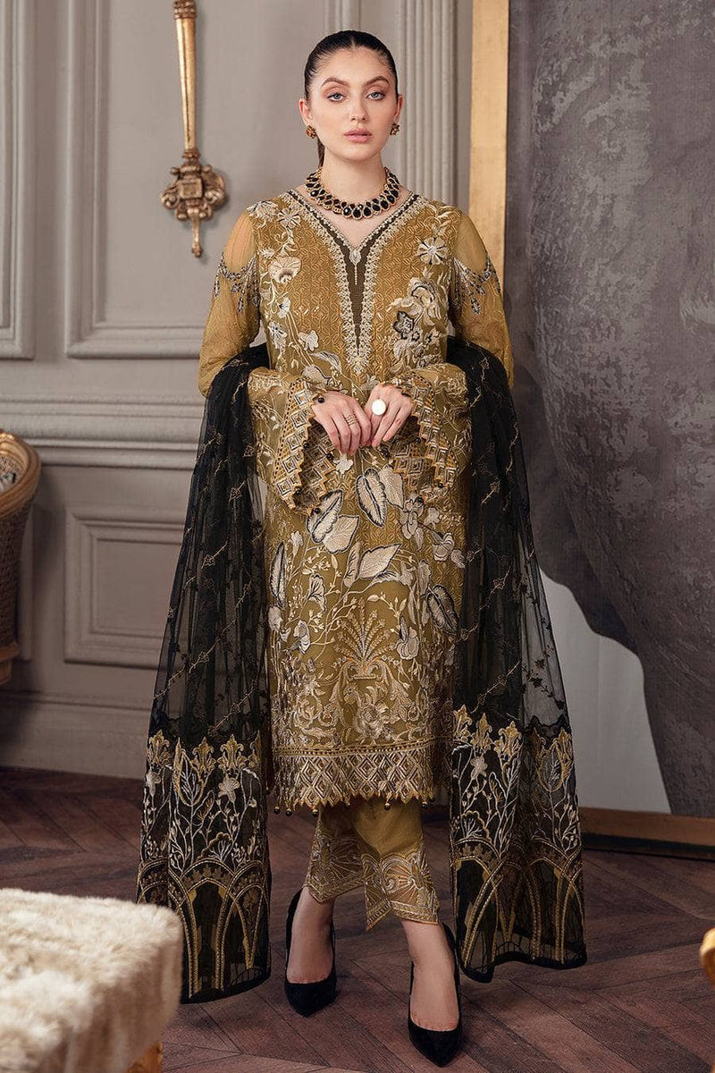 Restocked\Ramsha Chevron Chiffon Vol 5/A 504