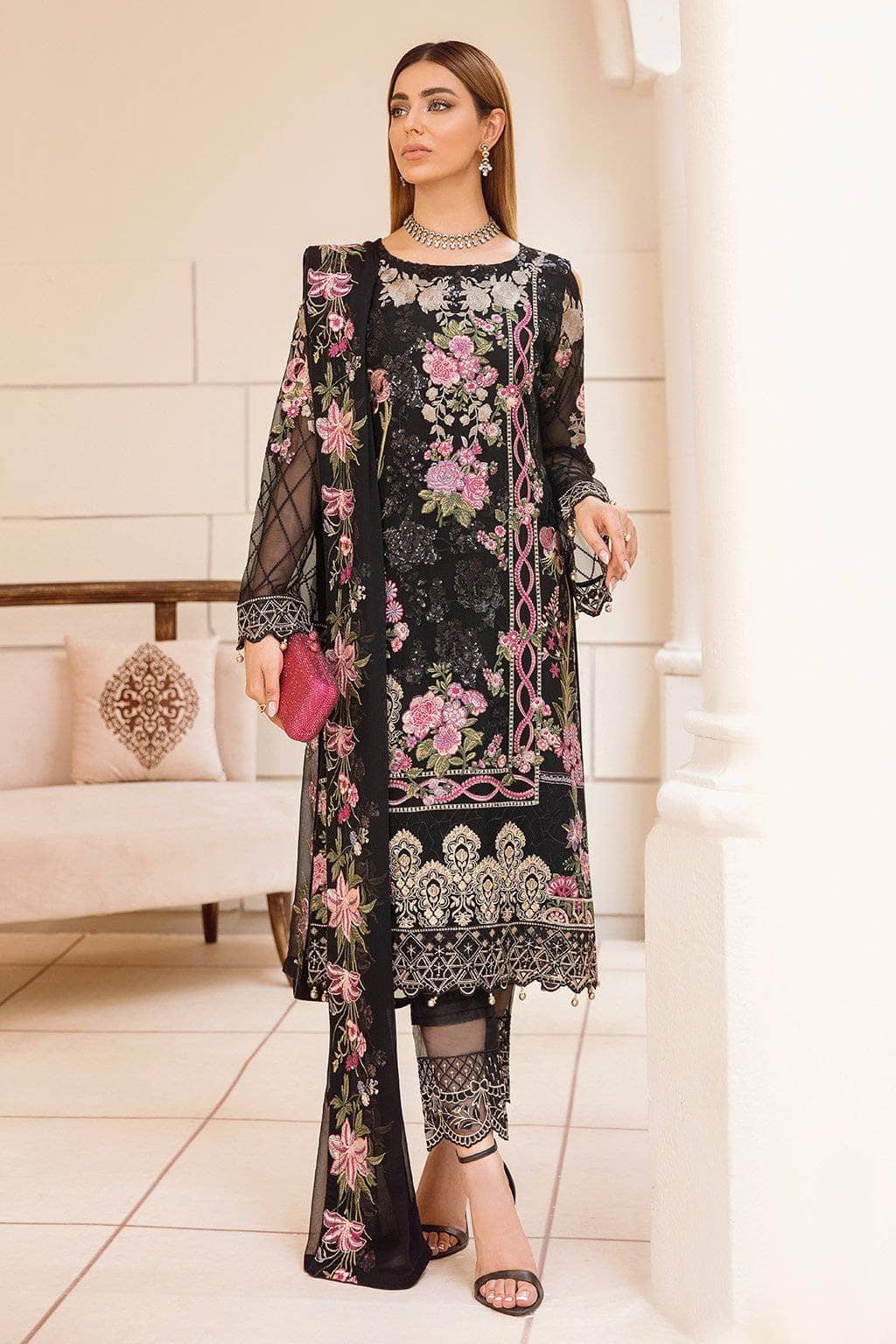 img_ramsha_chevron_chiffon_awwal_boutique