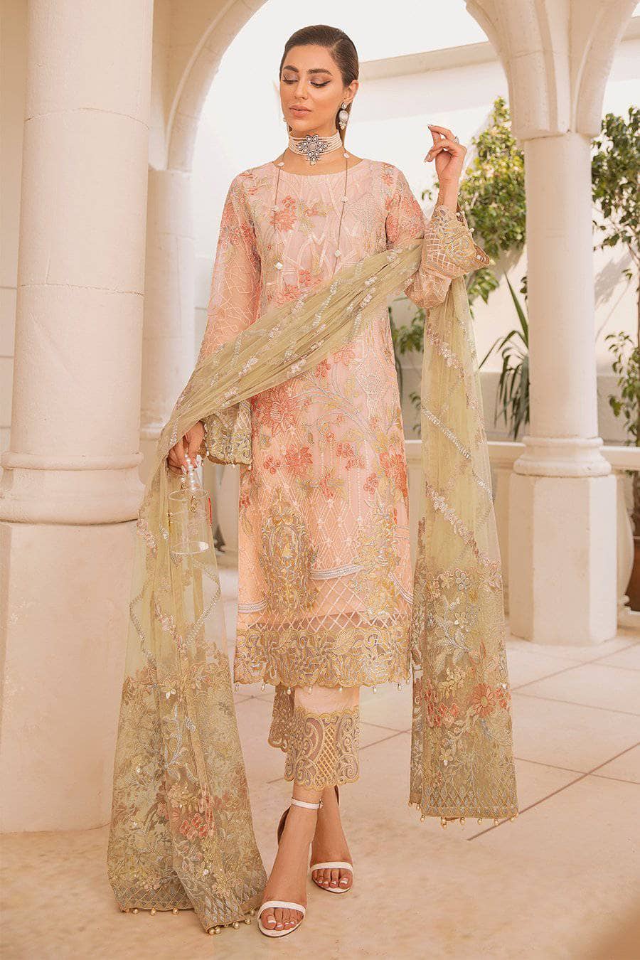 img_ramsha_chevron_chiffon_awwal_boutique