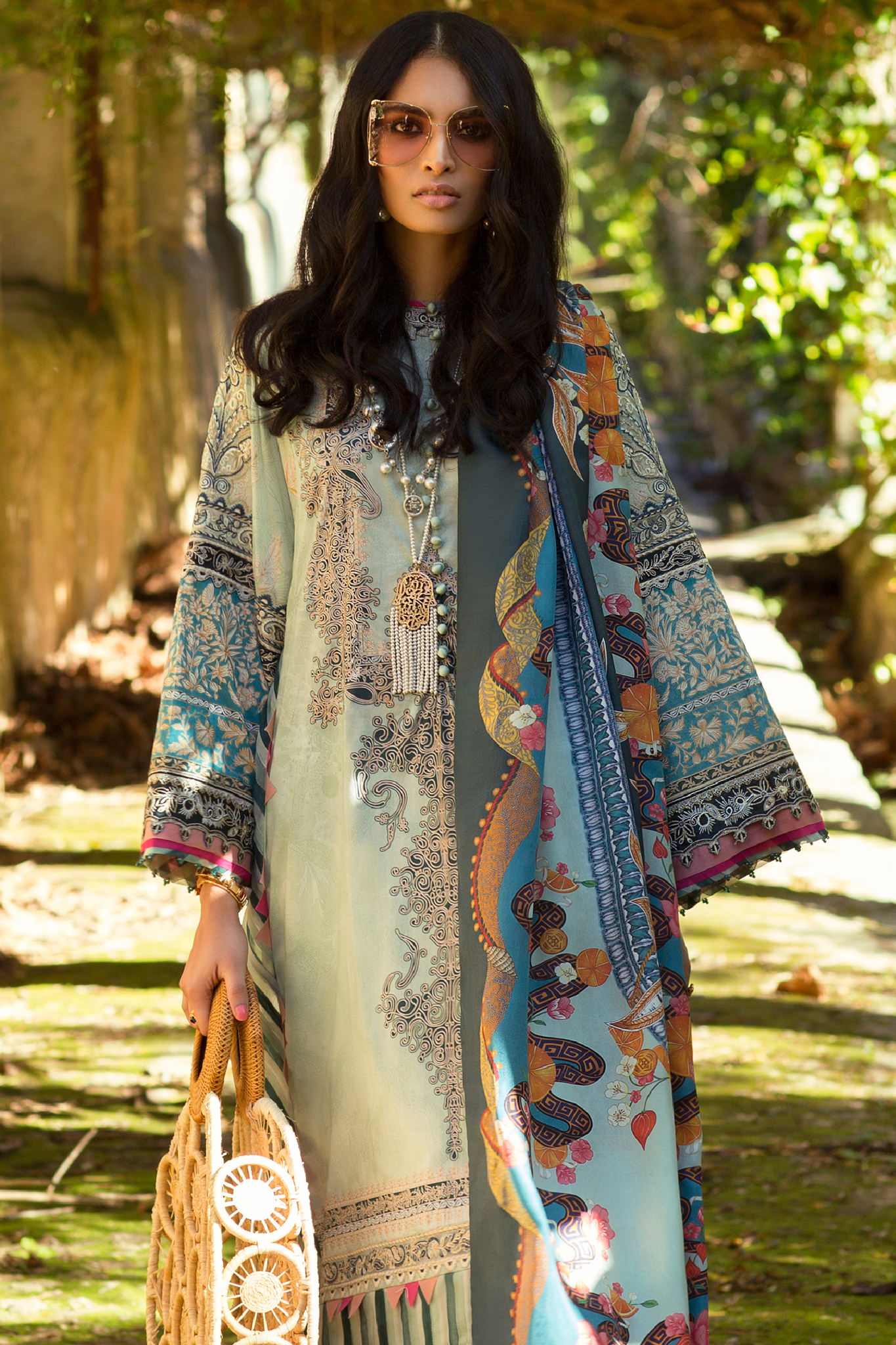 Élan Luxury Lawn Collection/EL-03 A (ALMENDRA)