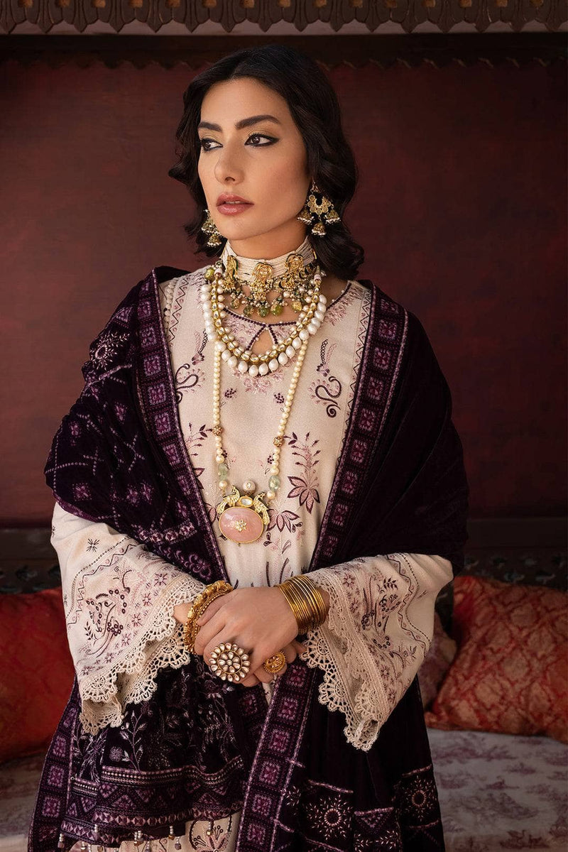 img_leather_peach_embroidered_shirt_velvet_shawl_awwal_boutique