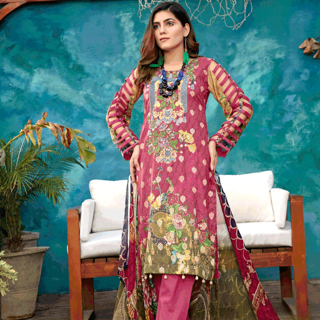 Afreen Lawn by Riaz Arts/RA 55 - AWWALBOUTIQUE