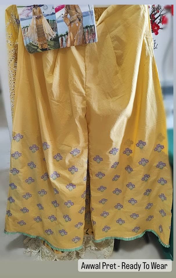 Awwal Pret-Stiched Charizma Signature/Medium