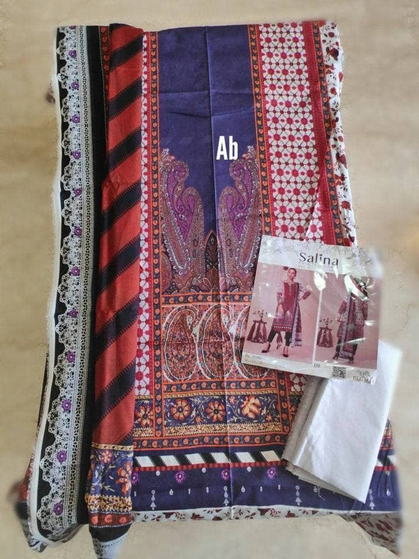 Salina Printed Lawn By Regalia/Vol 3