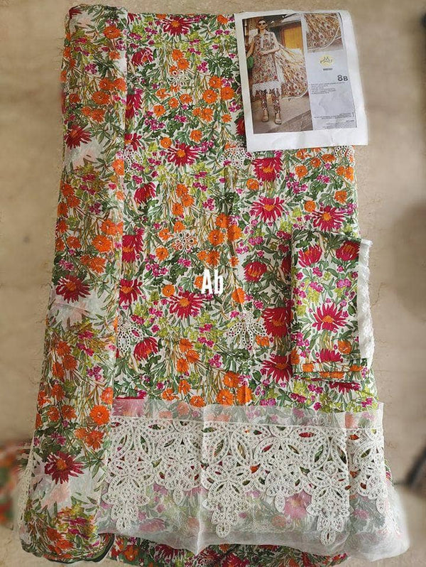 Open Pic/Maria B M Prints 23/Vol 1/8A/Chiffon Dupatta