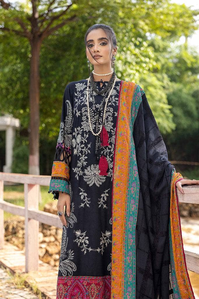 img_charizma_leather_peach_velvet_shawl_awwal_boutique