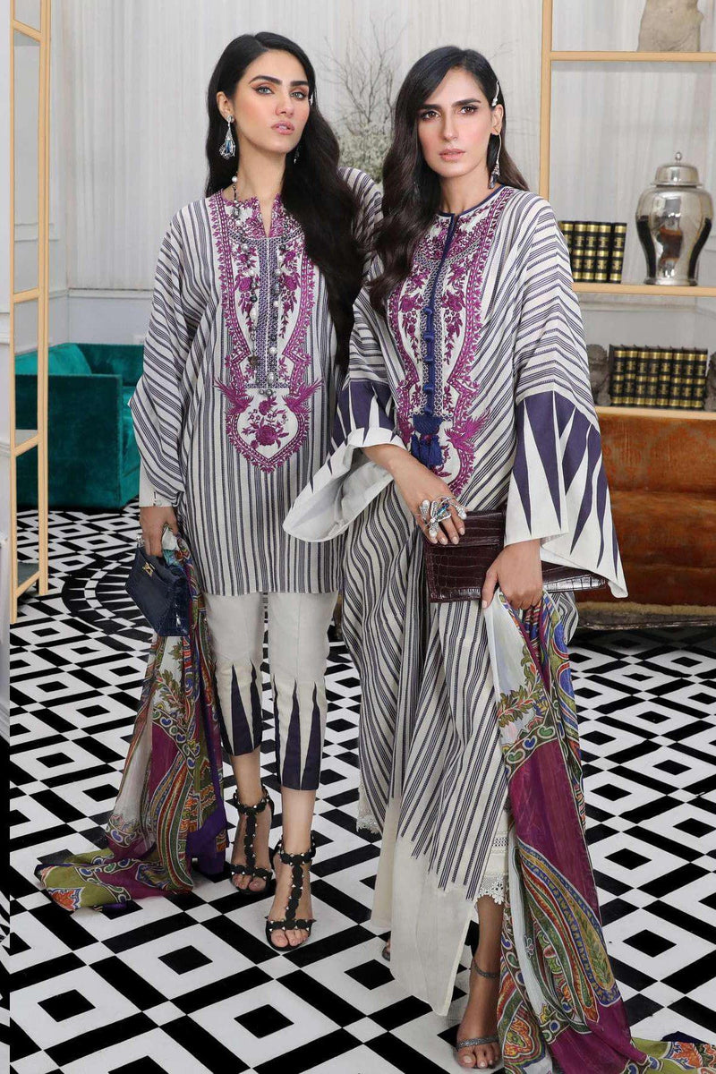 Sana Safinaz Pre-Fall Embroidered Collection 2019 – 04