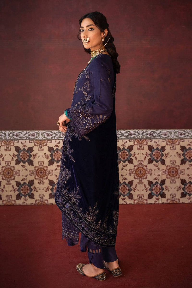 img_leather_peach_embroidered_shirt_velvet_shawl_awwal_boutique