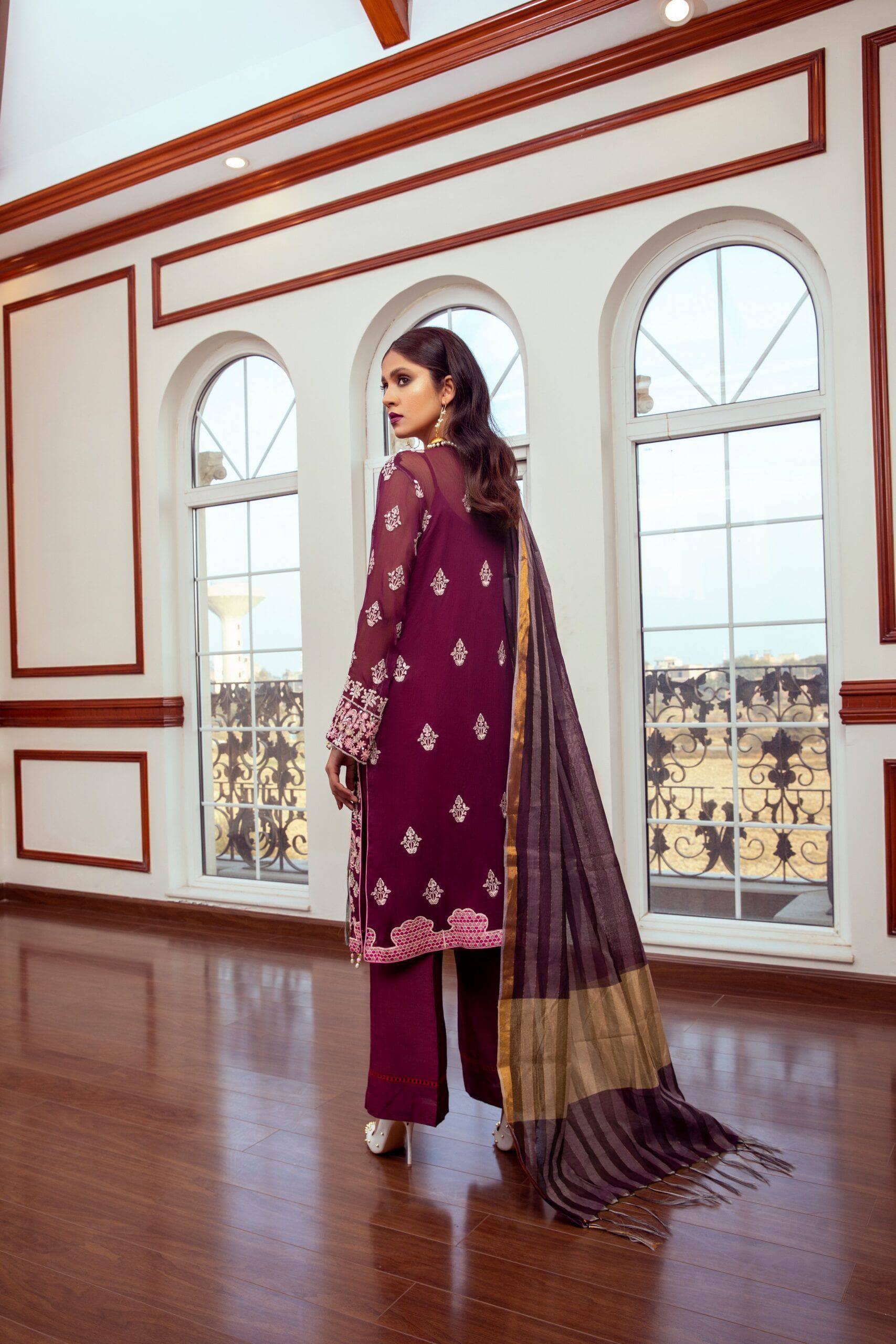 Meraki Chiffon by Z.S Textiles/ MEC 08