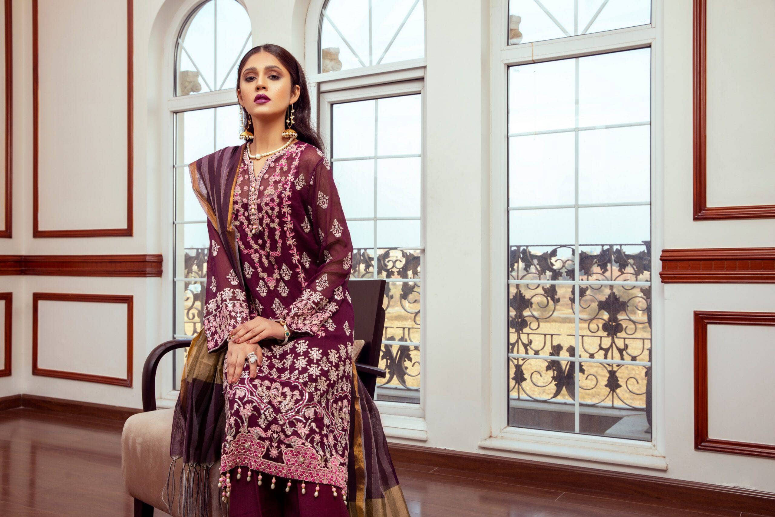 Meraki Chiffon by Z.S Textiles/ MEC 08