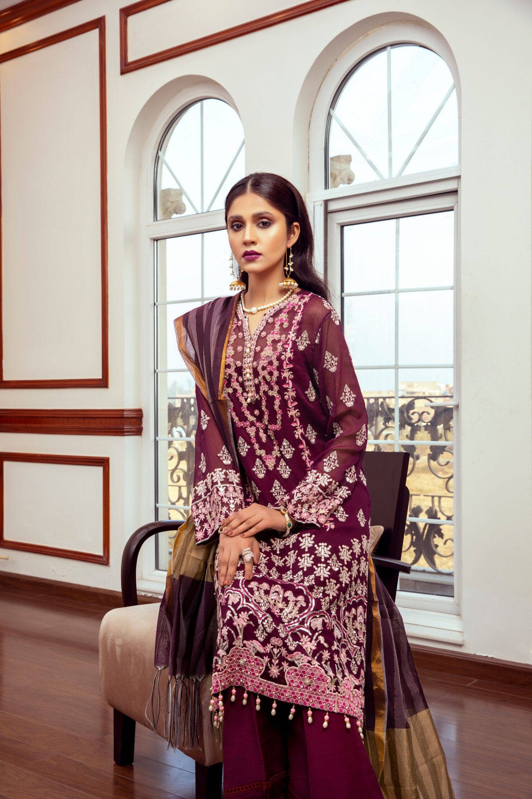 Meraki Chiffon by Z.S Textiles/ MEC 08