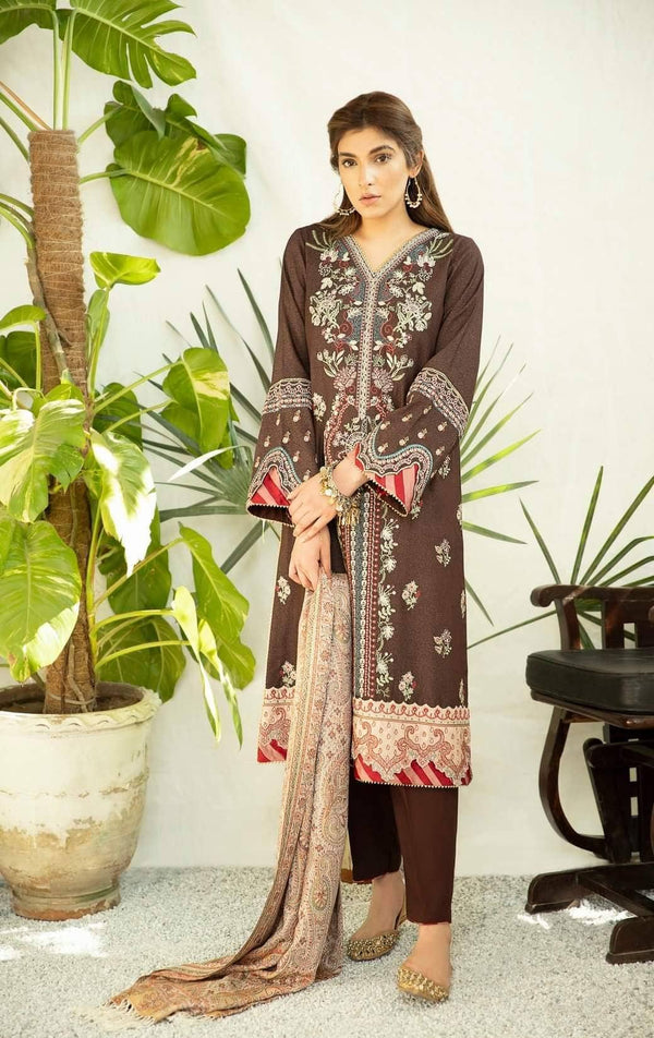 Spotted in Qalamkar Luxury Shawls Collection/KS-04 - AWWALBOUTIQUE