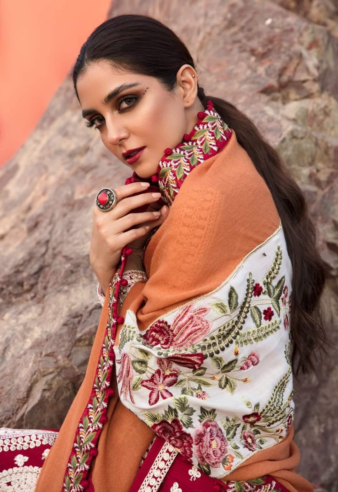 Restocked/Crimson Winter by Saira Shakira/MARORI SEPARATES - SCARLET - AWWALBOUTIQUE