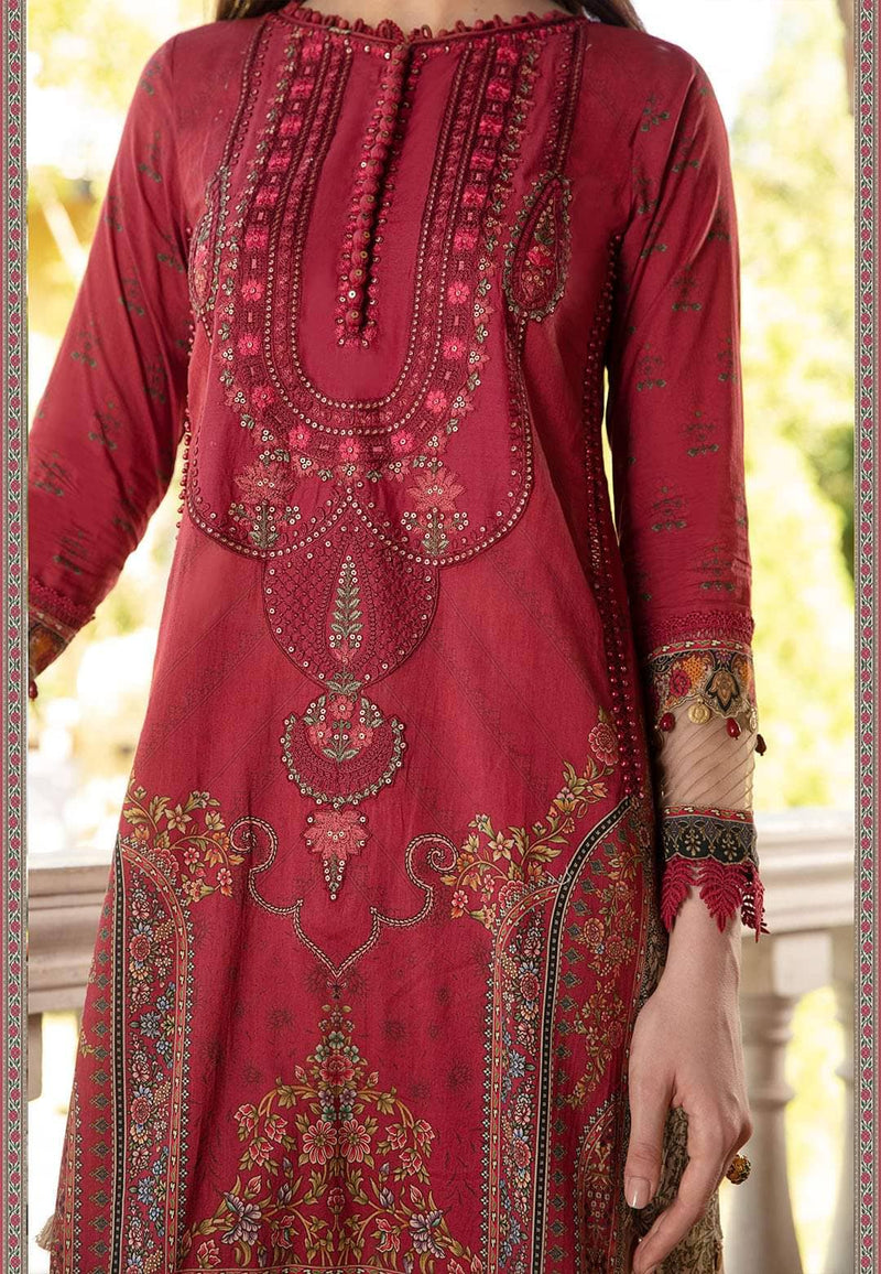 Restocked/Maria B M Prints 23/Vol 1/12B/Chiffon Dupatta
