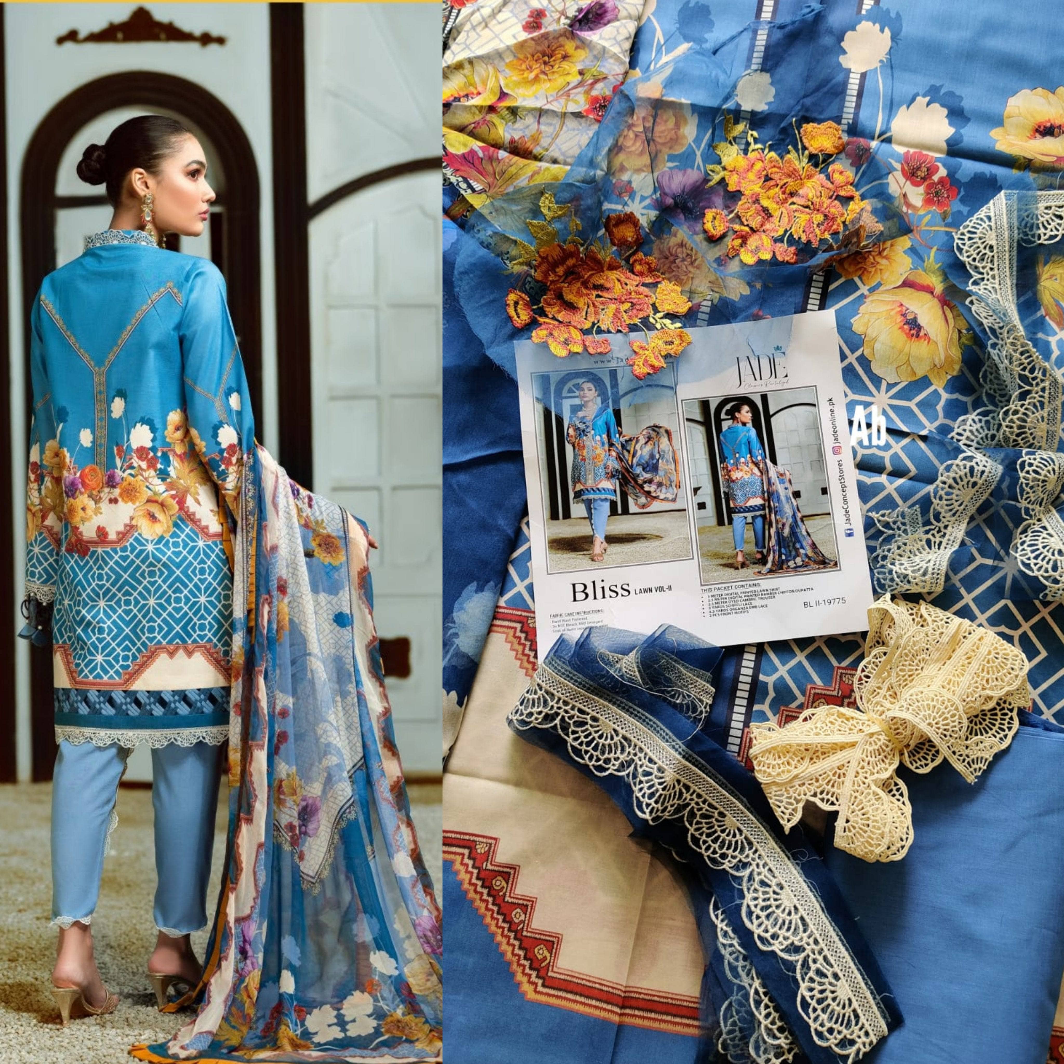 Restocked/Jade Bliss Lawn Vol 2