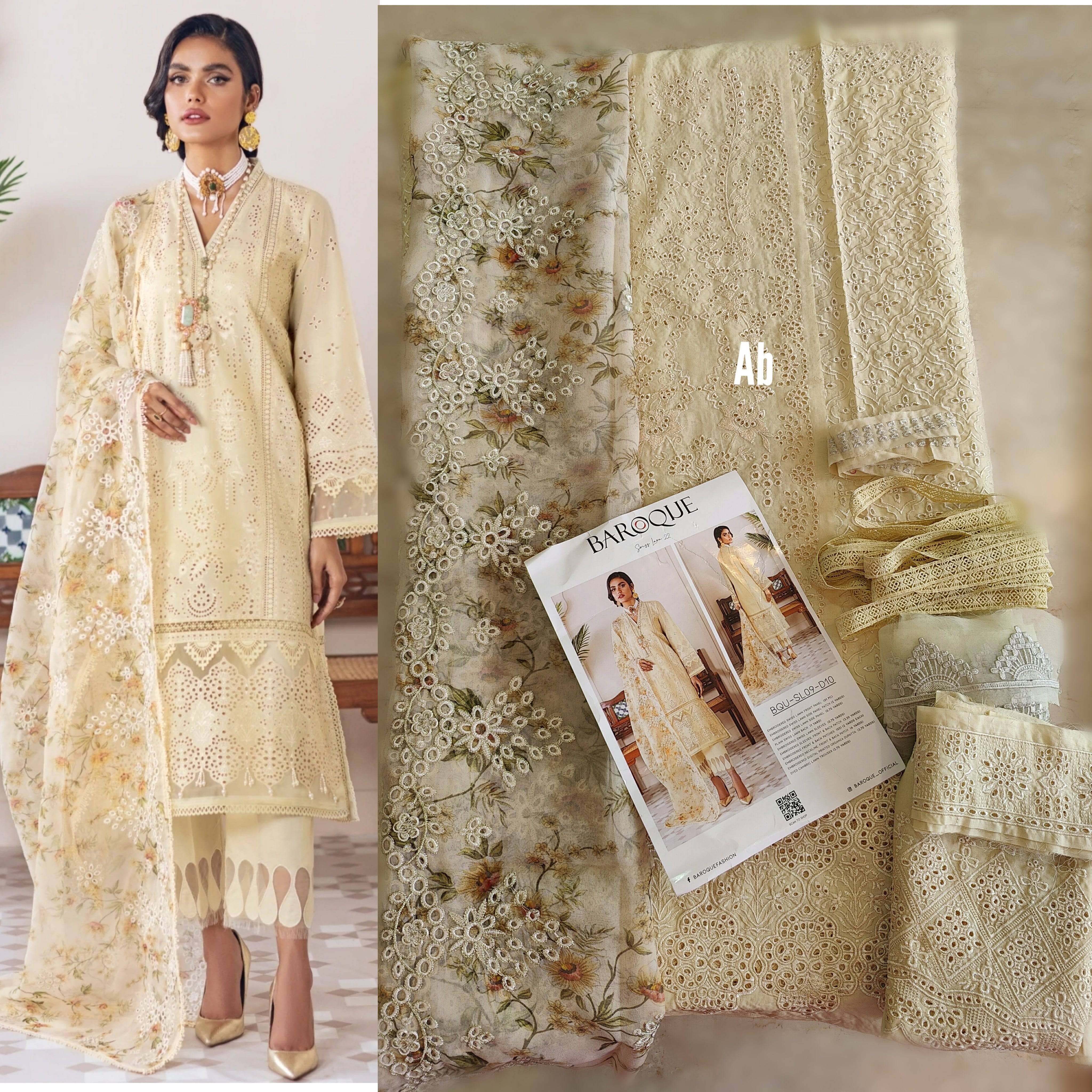 Baroque Jacquard Lawn/D 05