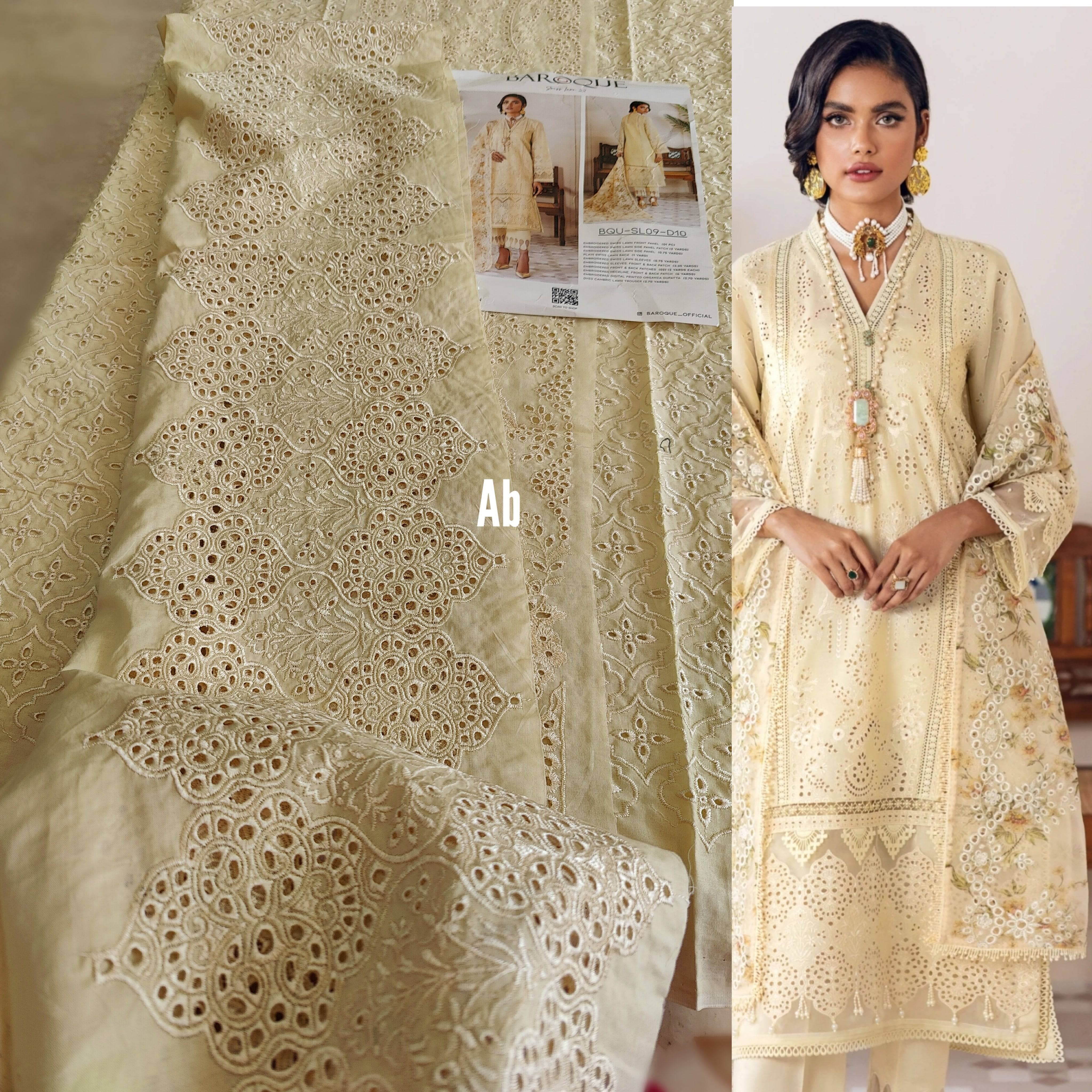 Baroque Jacquard Lawn/D 05