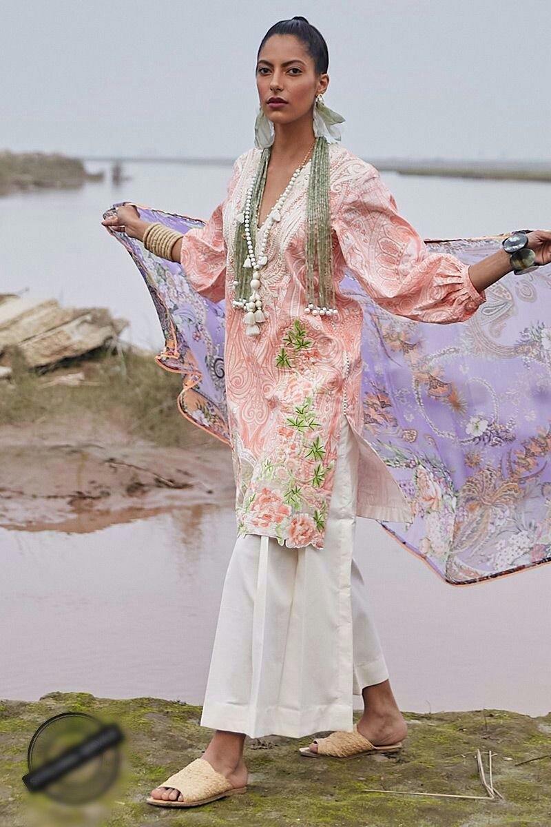Mahgul Luxury Lawn/RUSSIAN PAISLEY/ML 11 - AWWALBOUTIQUE