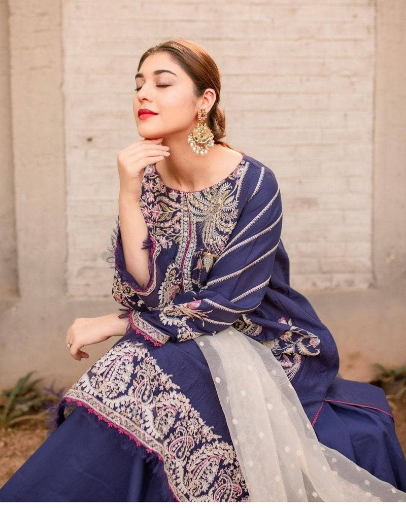 Spotted in Zara Shahjahan Luxury Eid/Dina