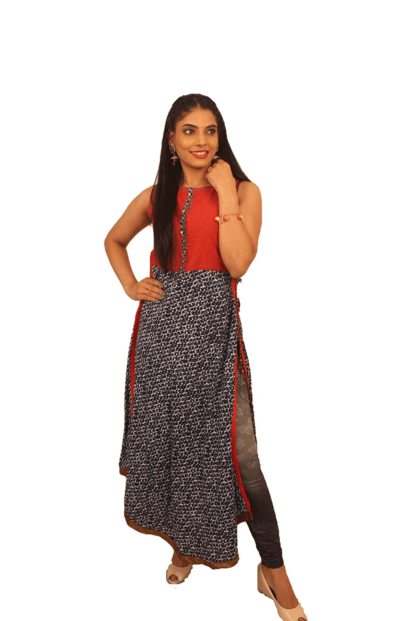 Ready to Wear|Assymetrical Indo Western|Size Medium - AWWALBOUTIQUE