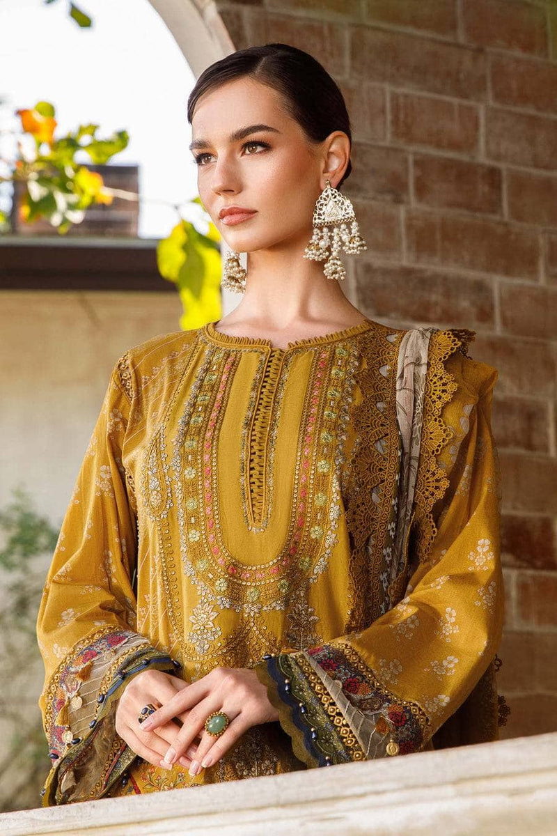 Maria B M Prints 23/Vol 1/12A/Chiffon Dupatta