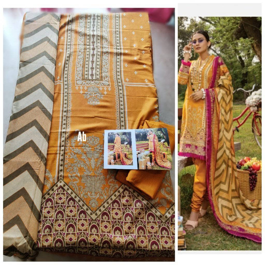 Anum Lawn by Al Zohaib Textiles/Daily Wear