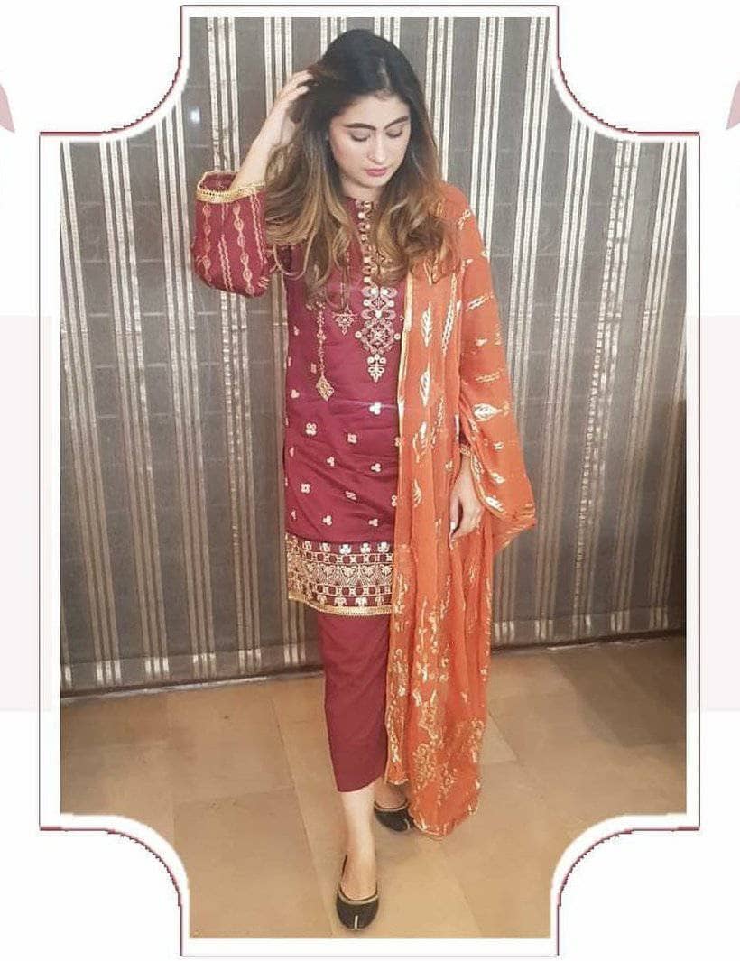 Qalamkar Luxury Lawn/Daur E Hayat/Meharnoosh