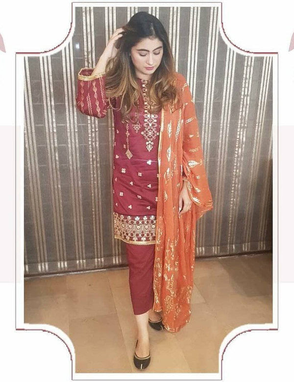 Qalamkar Luxury Lawn/Daur E Hayat/Meharnoosh