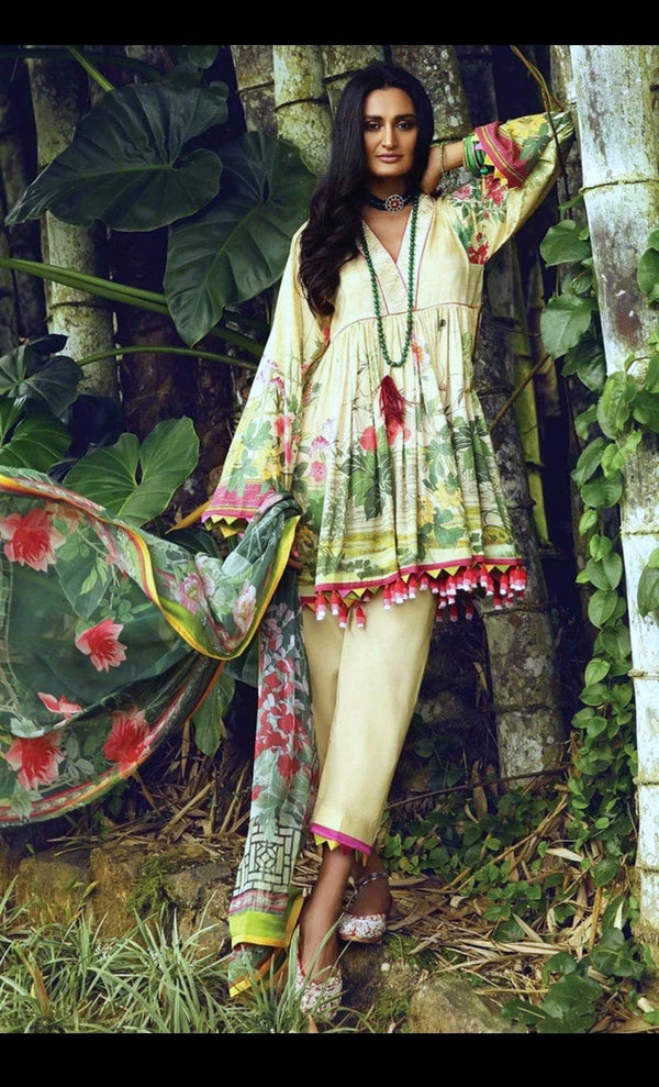 Afsaneh Summer Collection/Snozal-B/Shaib e Jamaal/3Pc