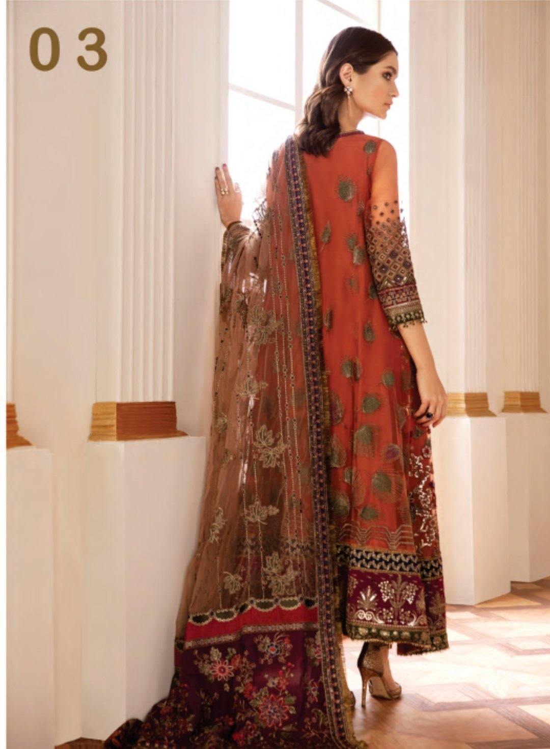 Baroque Chantelle Chiffon Collection Vol 7/03/Dandelion - AWWALBOUTIQUE