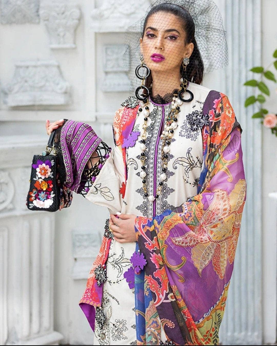 Zaha Lawn 2020/Yasmin/3Pc - AWWALBOUTIQUE