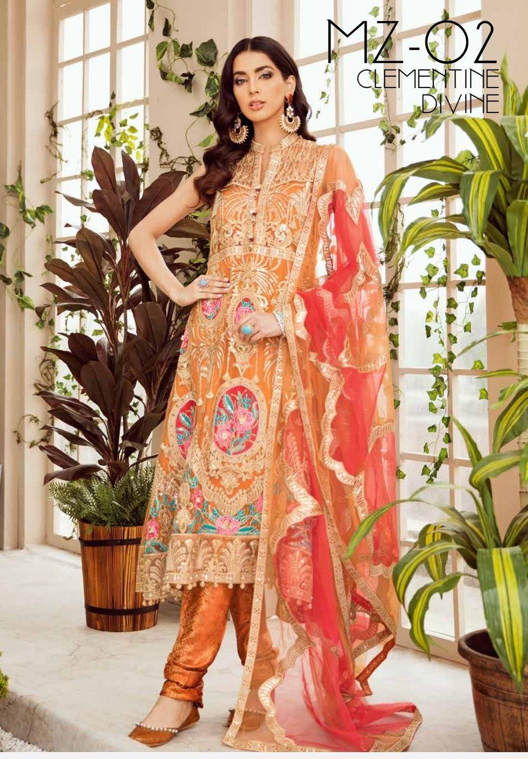 Mashq Premium Chiffon/Clementine Devine/MS 02 - AWWALBOUTIQUE