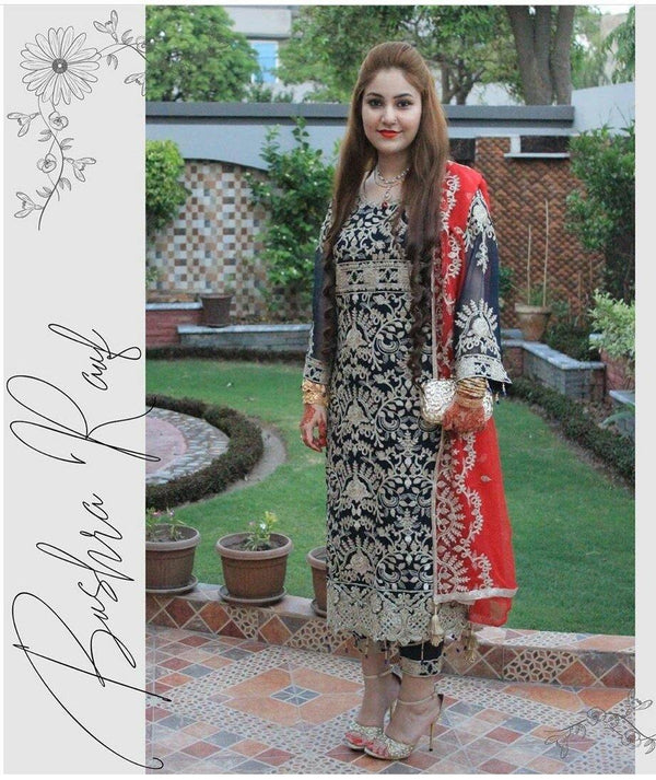 Spotted in Shamrock Chiffon by Maryum N Mariya/Dynat Lenys(MMC-04) - AWWALBOUTIQUE