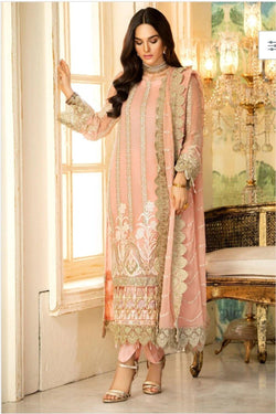 Motifz Bemberg Chiffon Collection/Pink Flare - AWWALBOUTIQUE