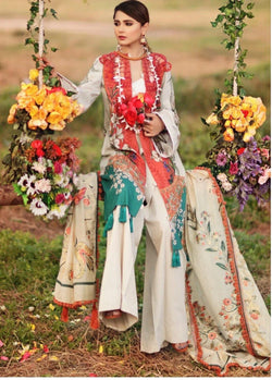 Shiza Hassan Lawn/04-A Lily Symphony - AWWALBOUTIQUE